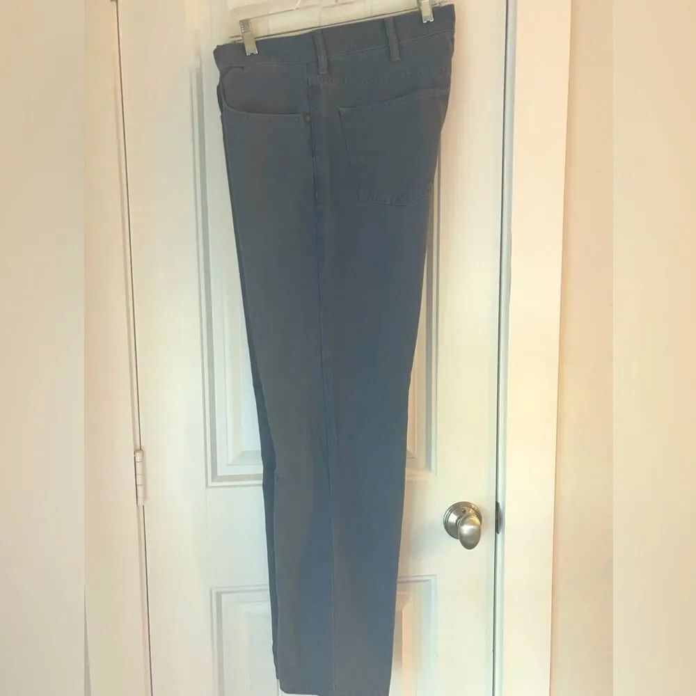 Men’s Old Navy Cotton Twill Pants. Slate blue 38x32
